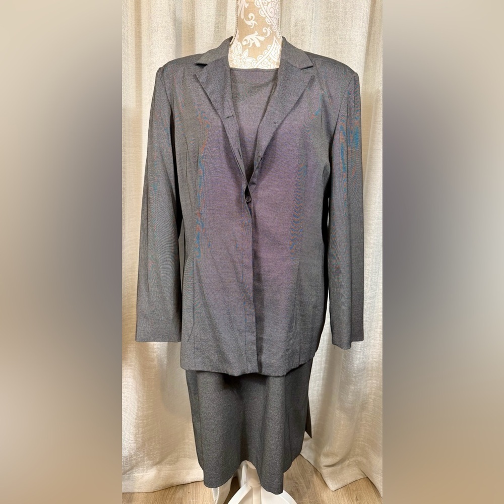 Norton McNaughton Black and White Blazer - Picture 4 of 5